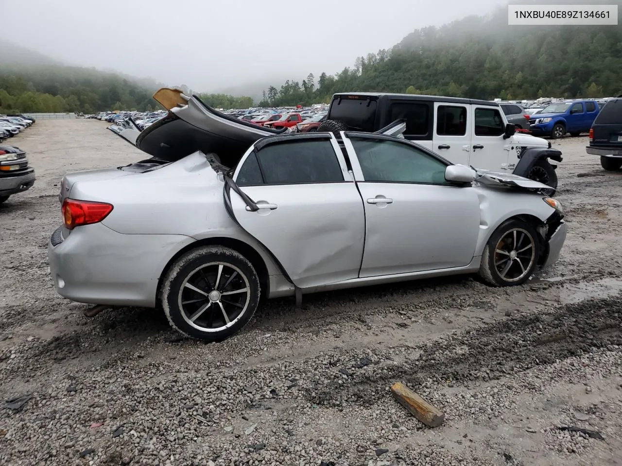 2009 Toyota Corolla Base VIN: 1NXBU40E89Z134661 Lot: 75938714