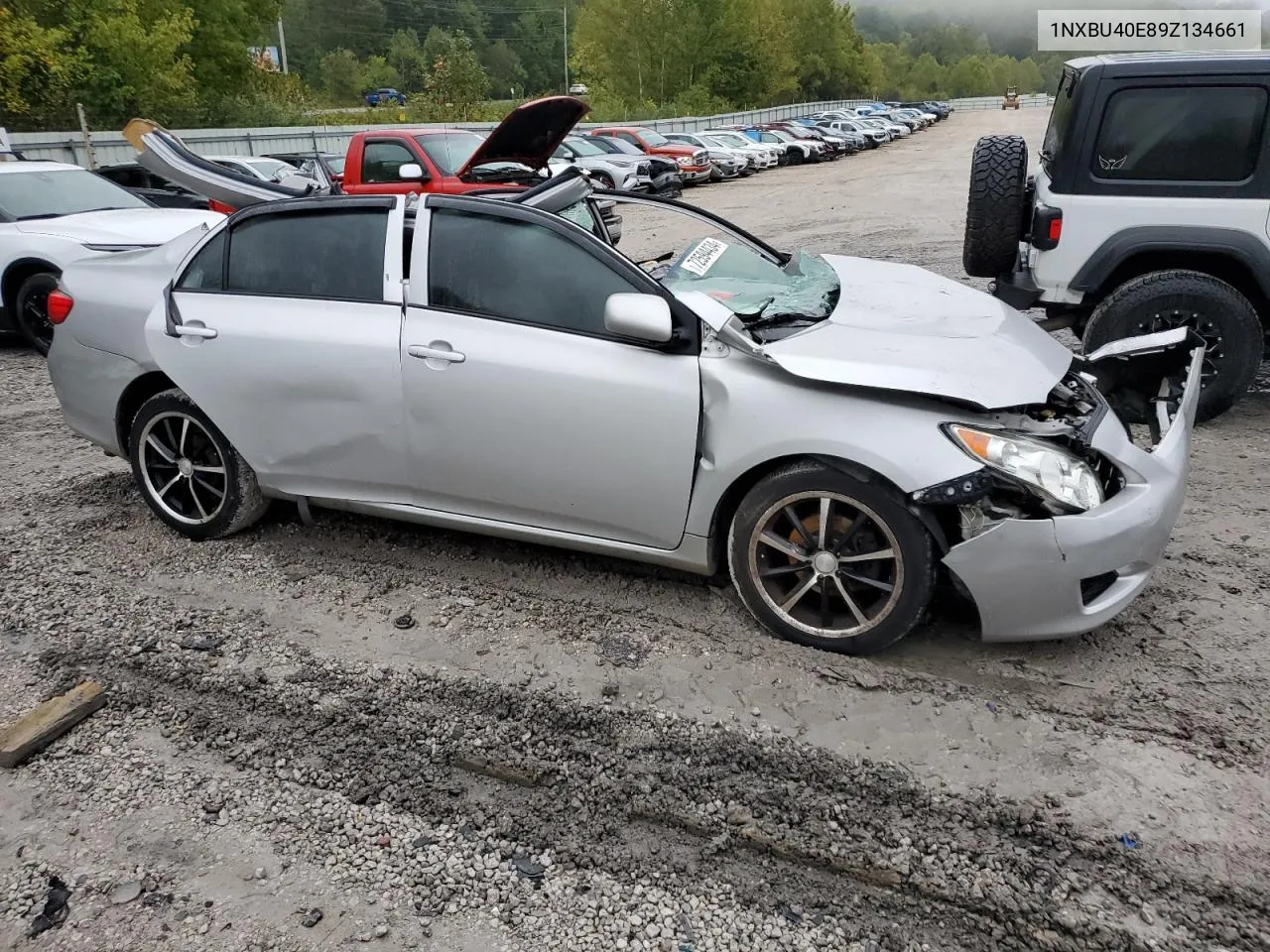 2009 Toyota Corolla Base VIN: 1NXBU40E89Z134661 Lot: 75938714