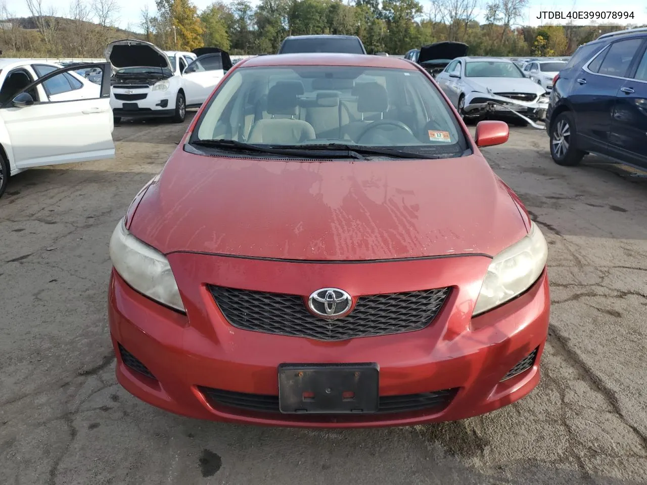 JTDBL40E399078994 2009 Toyota Corolla Base