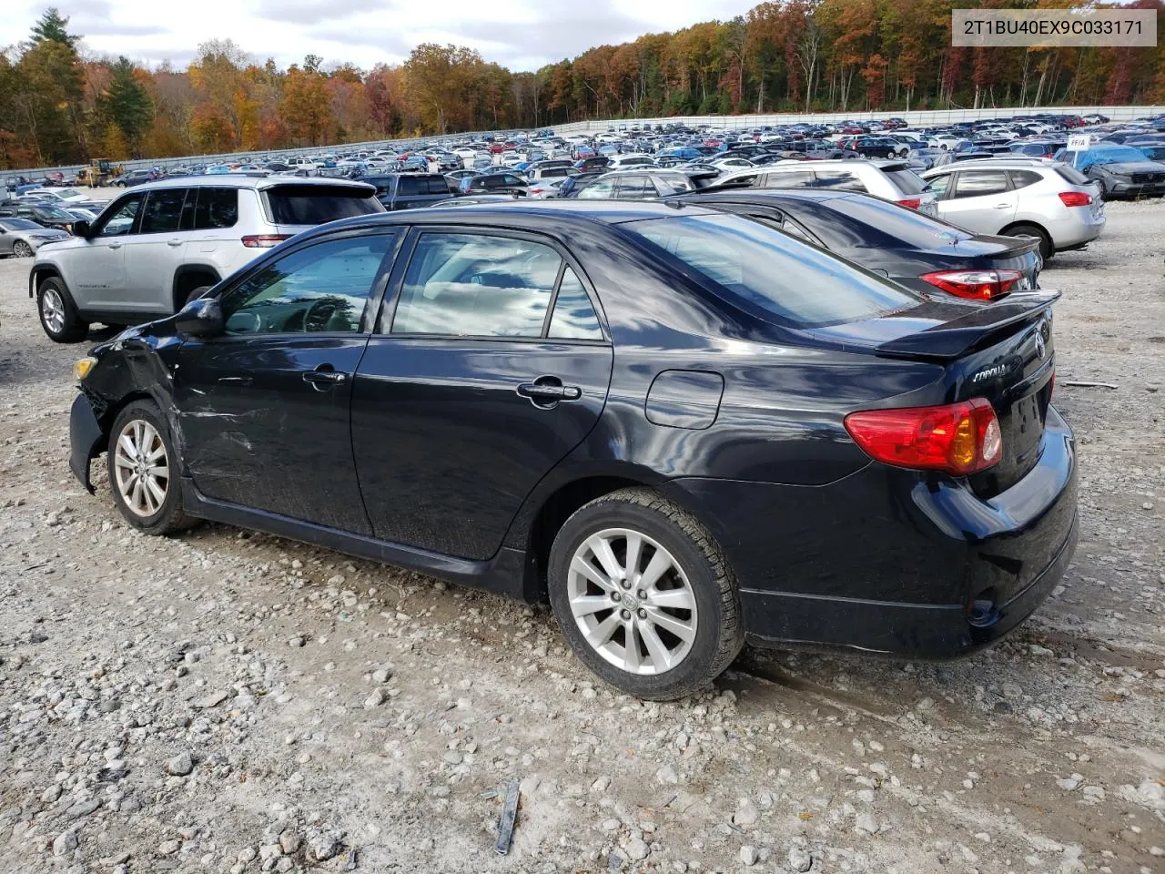 2009 Toyota Corolla Base VIN: 2T1BU40EX9C033171 Lot: 76014344