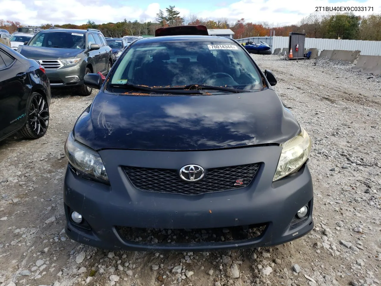 2009 Toyota Corolla Base VIN: 2T1BU40EX9C033171 Lot: 76014344