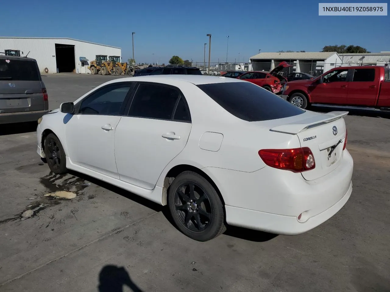 2009 Toyota Corolla Base VIN: 1NXBU40E19Z058975 Lot: 76082294