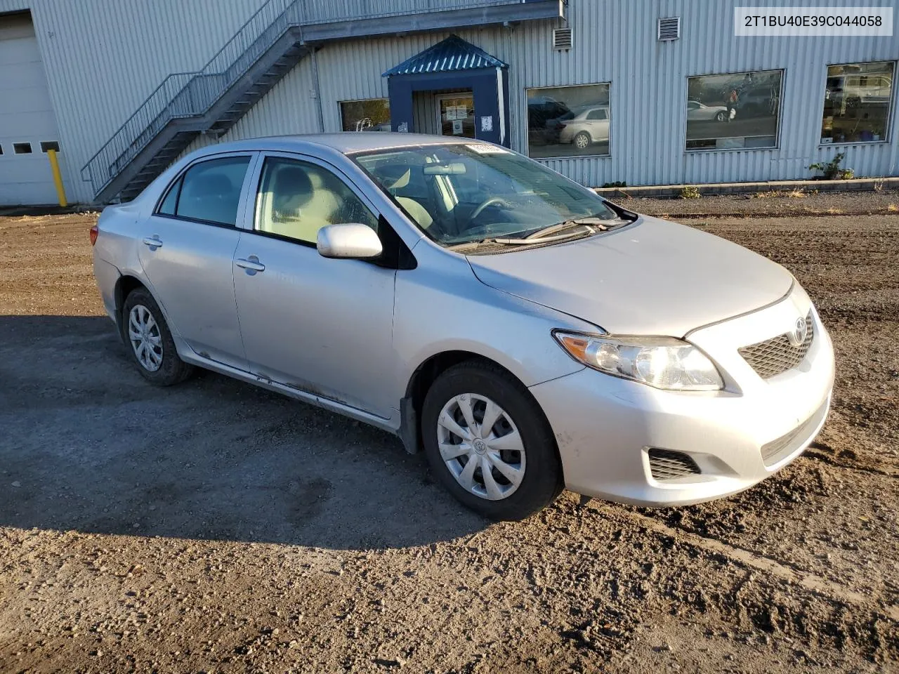 2009 Toyota Corolla Base VIN: 2T1BU40E39C044058 Lot: 76119934