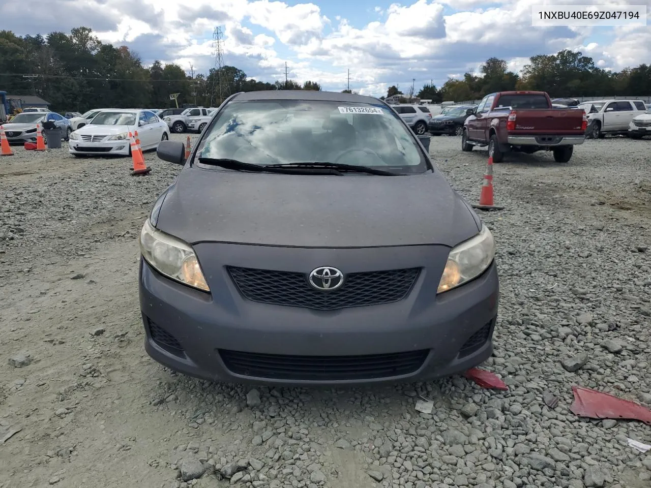 2009 Toyota Corolla Base VIN: 1NXBU40E69Z047194 Lot: 76132654