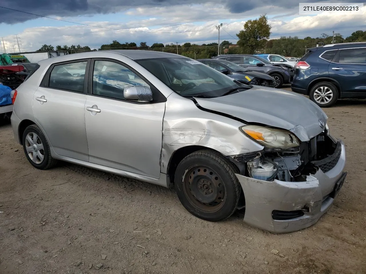 2009 Toyota Corolla Matrix S VIN: 2T1LE40E89C002213 Lot: 76192474