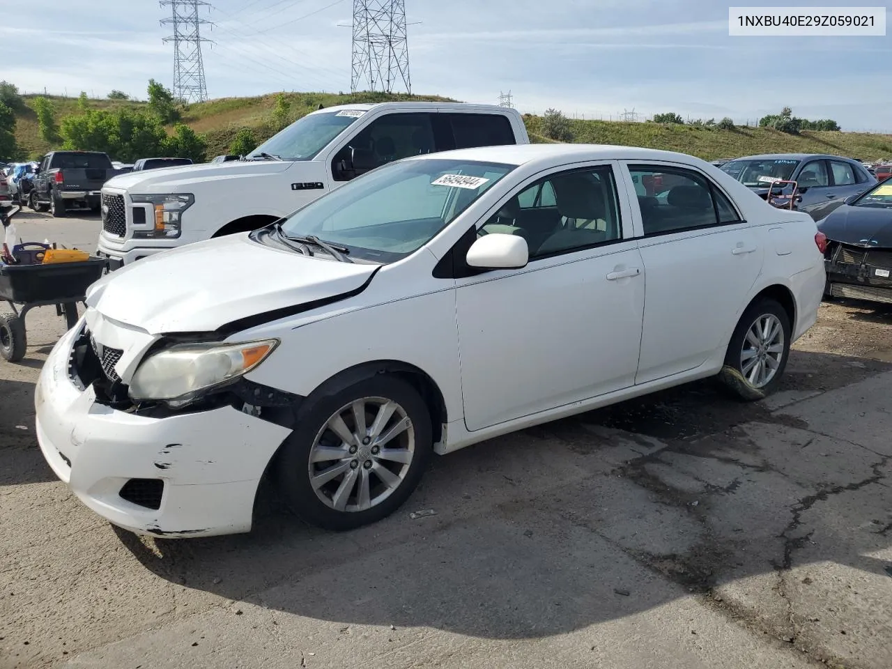 2009 Toyota Corolla Base VIN: 1NXBU40E29Z059021 Lot: 76259924