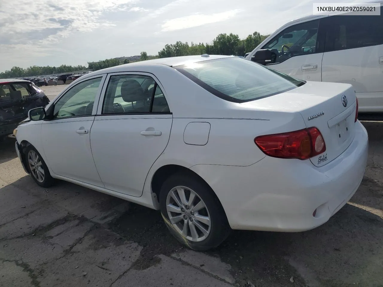 2009 Toyota Corolla Base VIN: 1NXBU40E29Z059021 Lot: 76259924