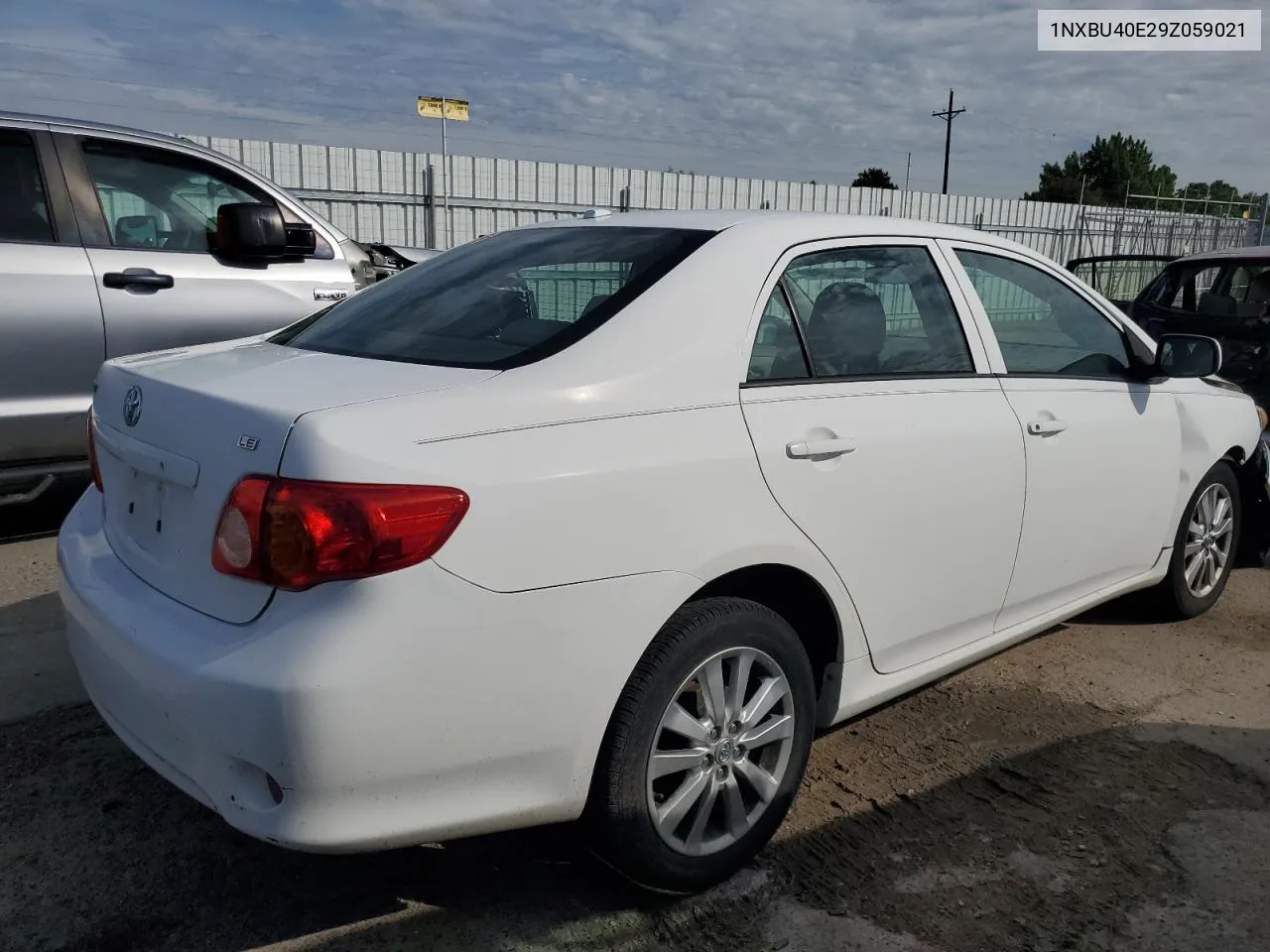 2009 Toyota Corolla Base VIN: 1NXBU40E29Z059021 Lot: 76259924