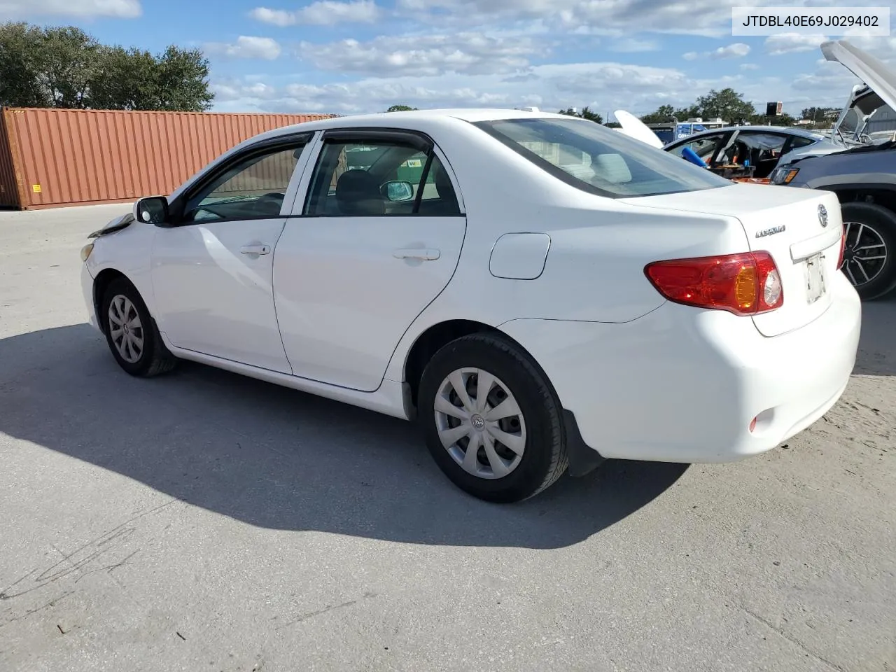 2009 Toyota Corolla Base VIN: JTDBL40E69J029402 Lot: 76336474