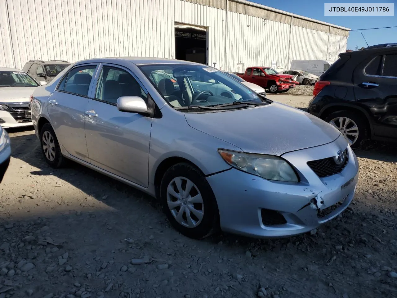 2009 Toyota Corolla Base VIN: JTDBL40E49J011786 Lot: 76519824