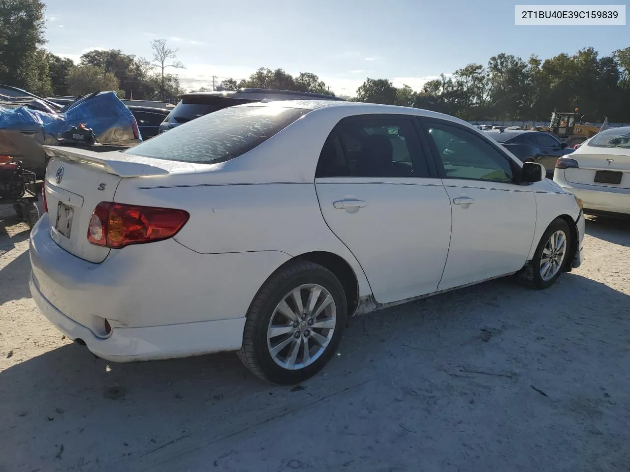 2009 Toyota Corolla Base VIN: 2T1BU40E39C159839 Lot: 76541624