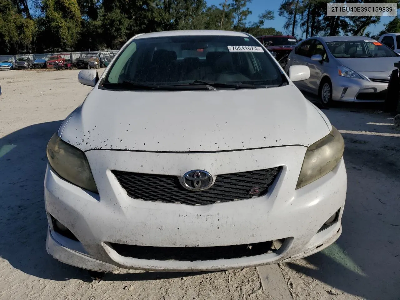 2009 Toyota Corolla Base VIN: 2T1BU40E39C159839 Lot: 76541624