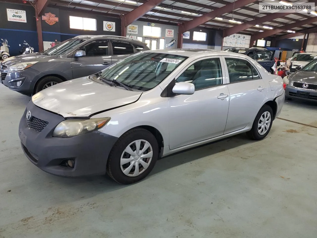 2009 Toyota Corolla Base VIN: 2T1BU40EX9C163788 Lot: 76565574