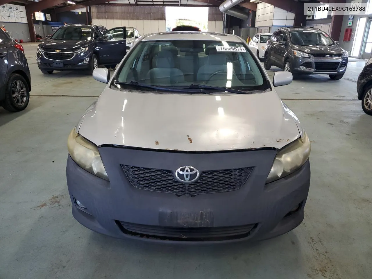 2009 Toyota Corolla Base VIN: 2T1BU40EX9C163788 Lot: 76565574