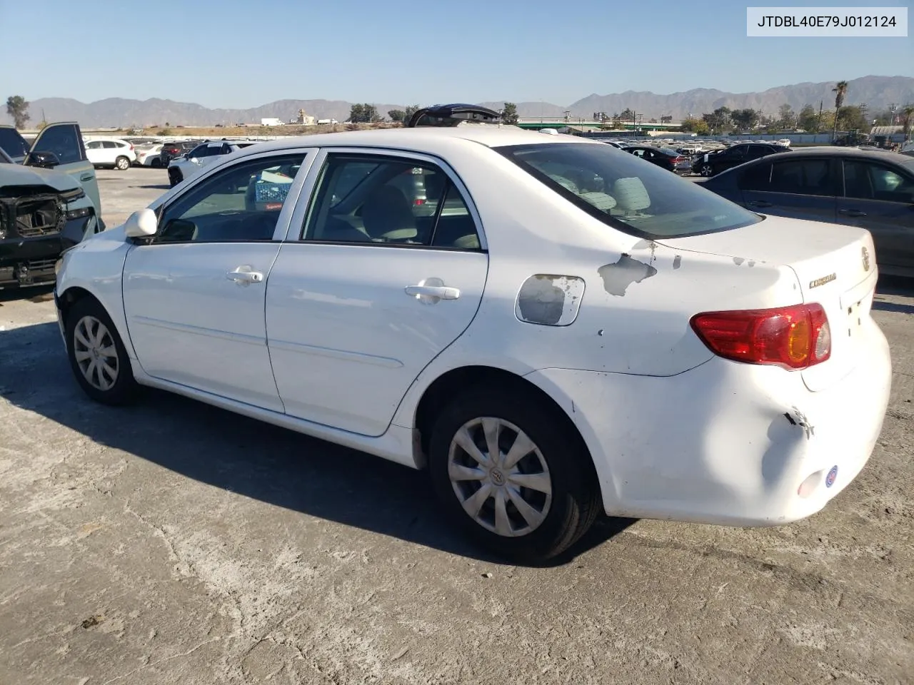 2009 Toyota Corolla Base VIN: JTDBL40E79J012124 Lot: 76626454