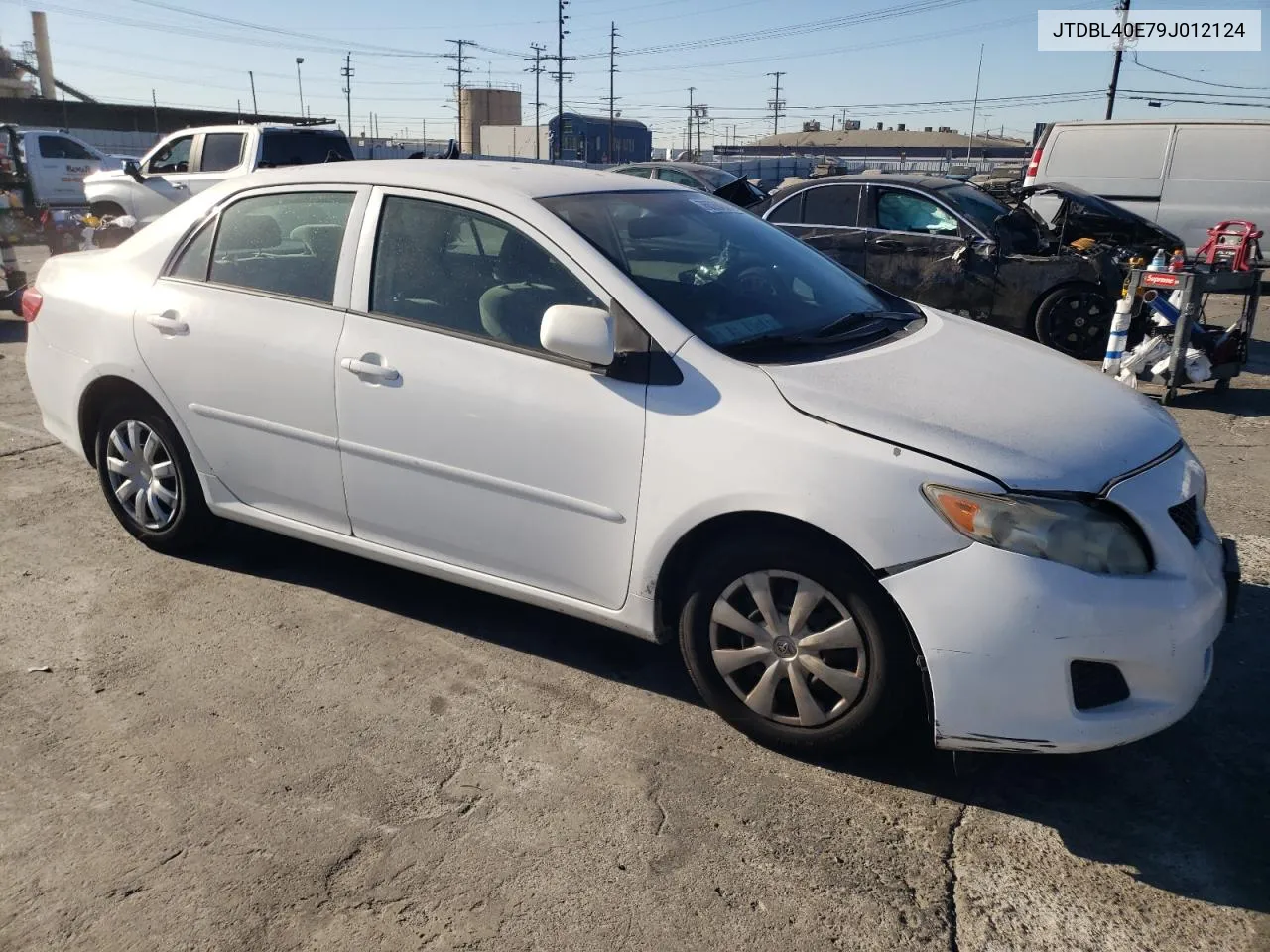 2009 Toyota Corolla Base VIN: JTDBL40E79J012124 Lot: 76626454