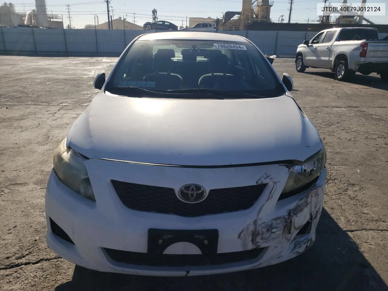 2009 Toyota Corolla Base VIN: JTDBL40E79J012124 Lot: 76626454