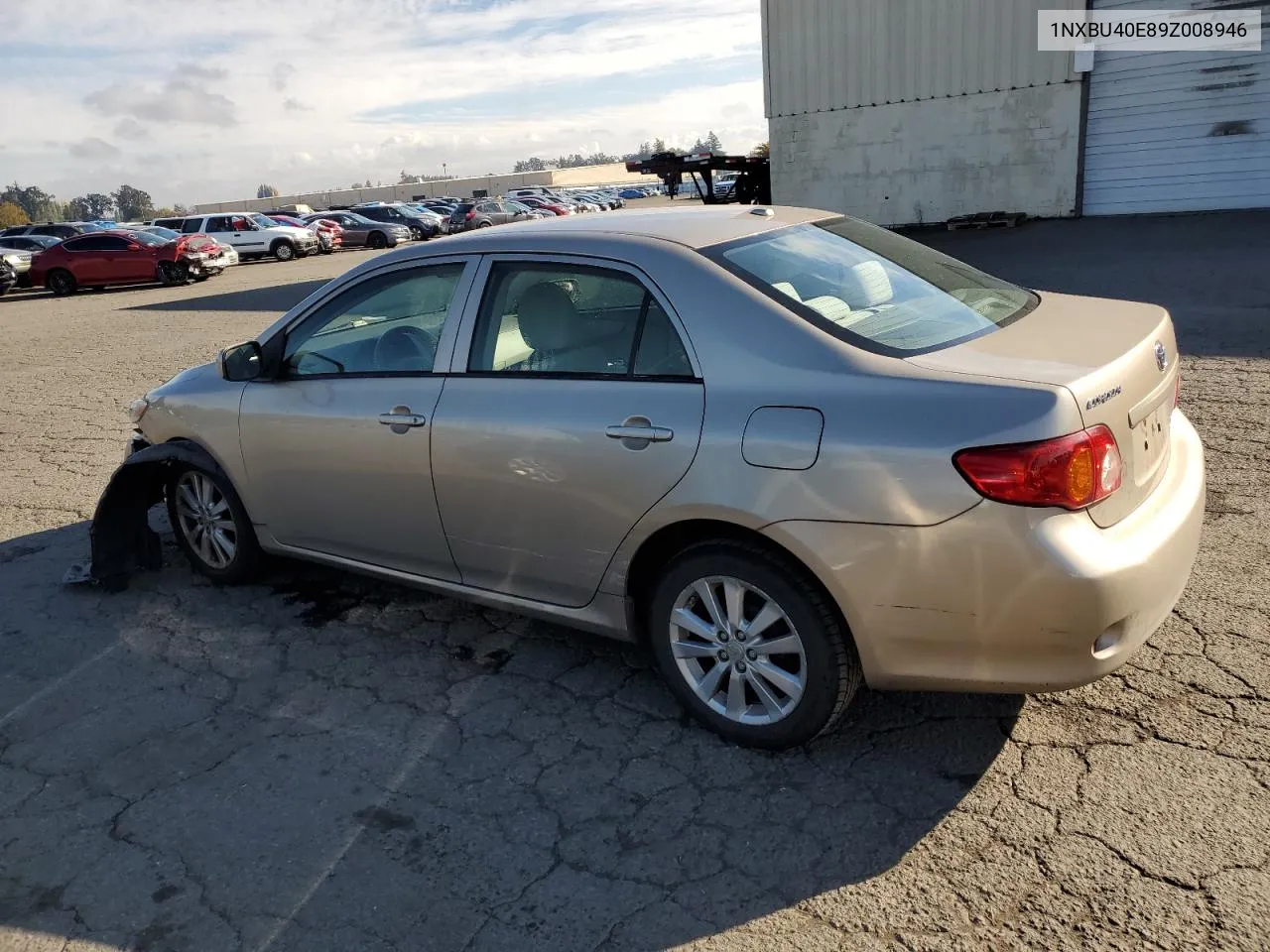 2009 Toyota Corolla Base VIN: 1NXBU40E89Z008946 Lot: 76748344