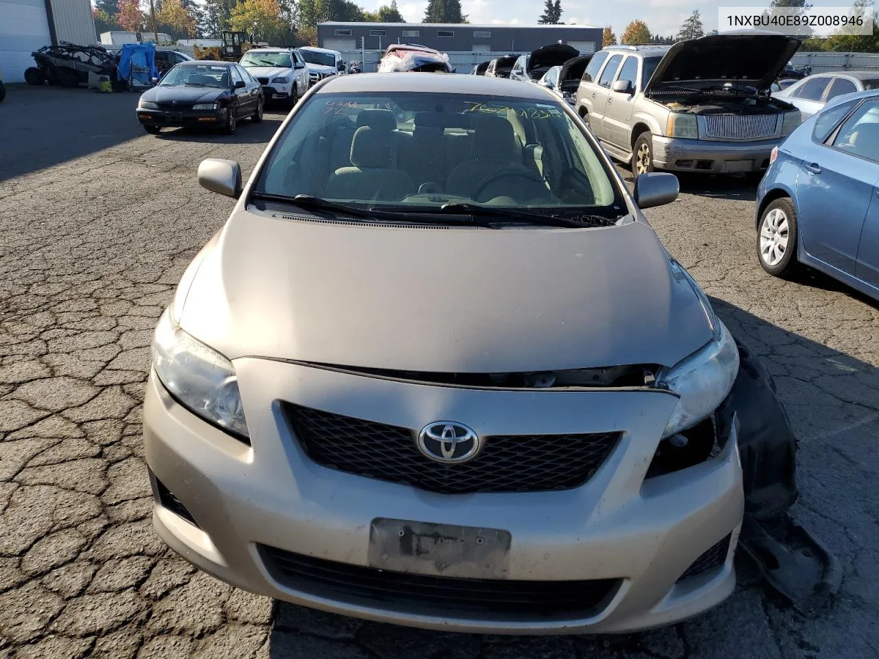 1NXBU40E89Z008946 2009 Toyota Corolla Base