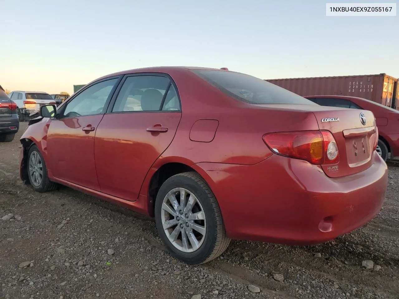 2009 Toyota Corolla Base VIN: 1NXBU40EX9Z055167 Lot: 76749354