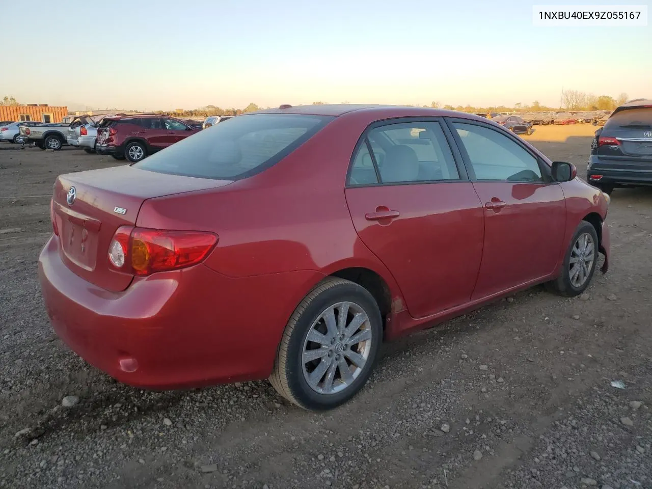 2009 Toyota Corolla Base VIN: 1NXBU40EX9Z055167 Lot: 76749354