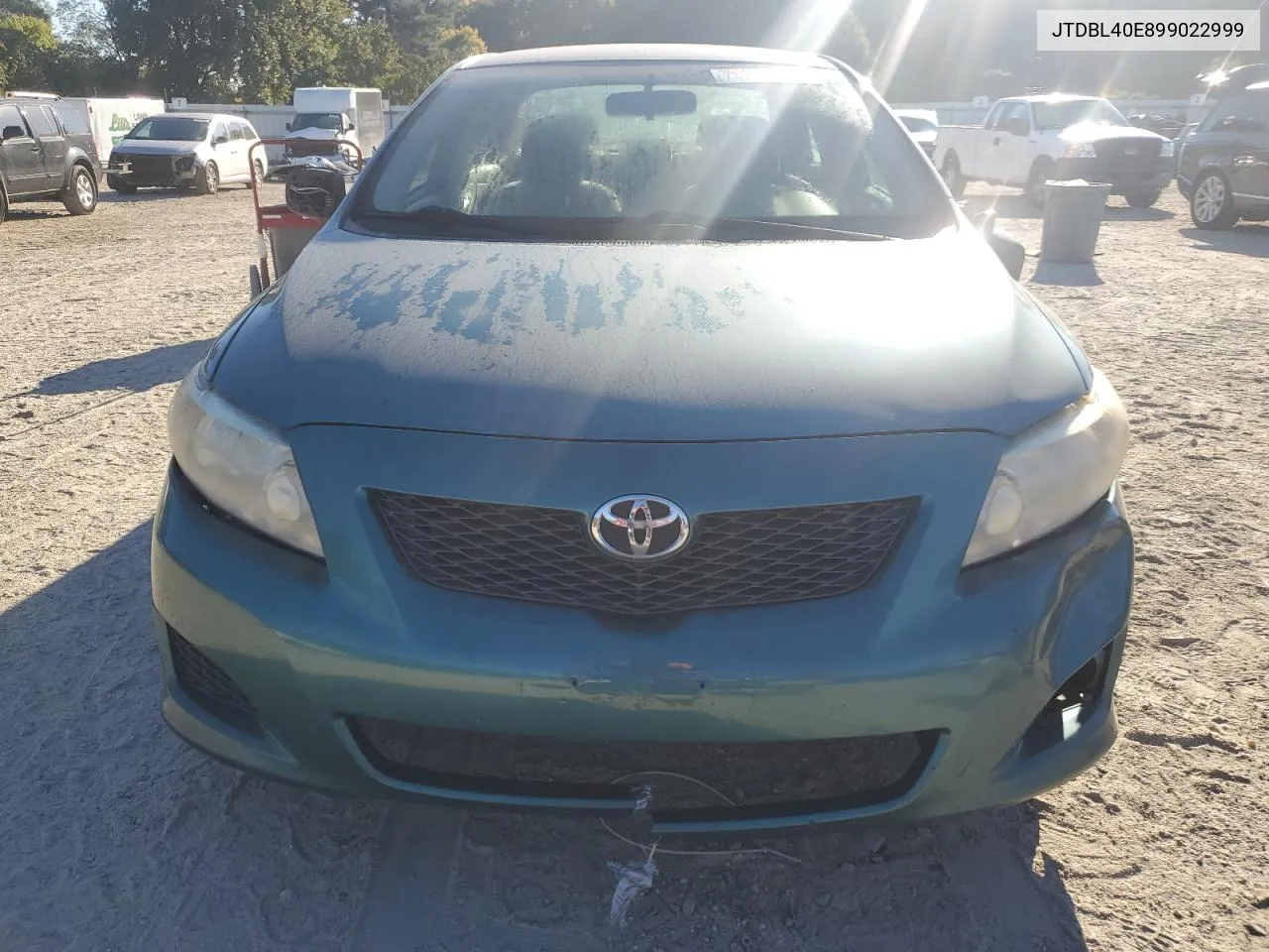 2009 Toyota Corolla Base VIN: JTDBL40E899022999 Lot: 76886974