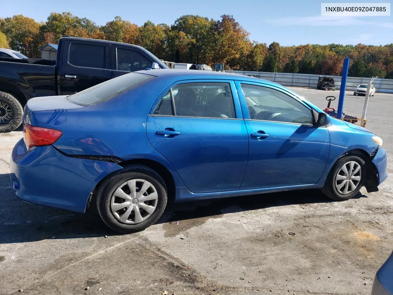 2009 Toyota Corolla Base VIN: 1NXBU40E09Z047885 Lot: 76918454