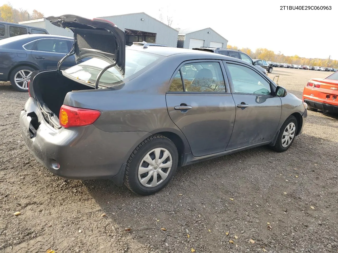 2009 Toyota Corolla Base VIN: 2T1BU40E29C060963 Lot: 76958884