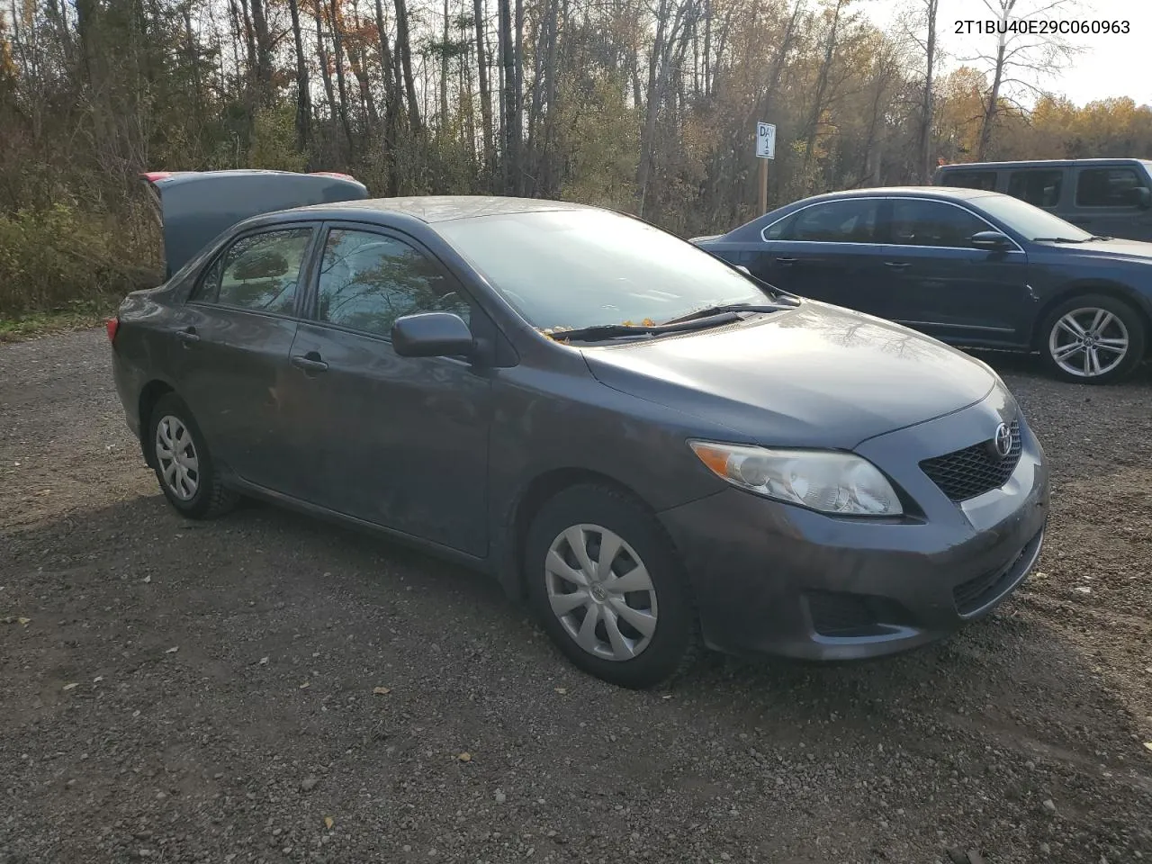 2009 Toyota Corolla Base VIN: 2T1BU40E29C060963 Lot: 76958884