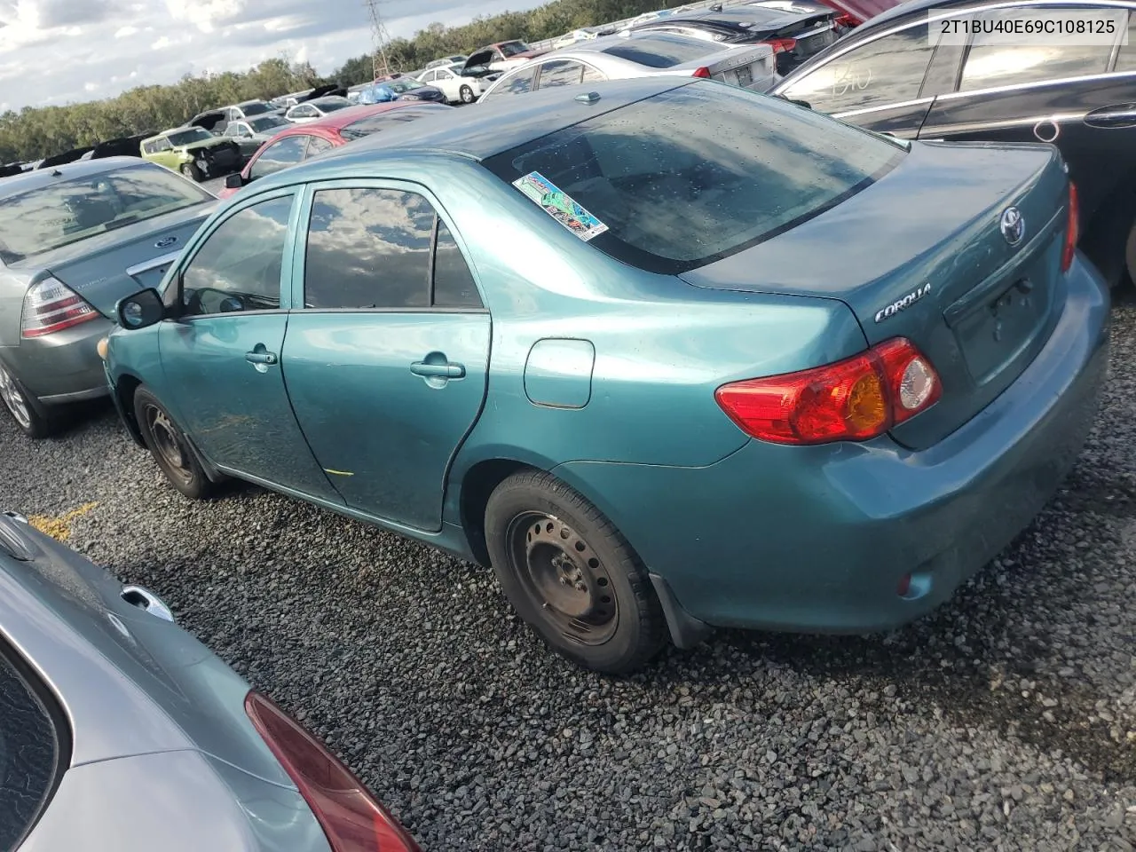 2009 Toyota Corolla Base VIN: 2T1BU40E69C108125 Lot: 77123084