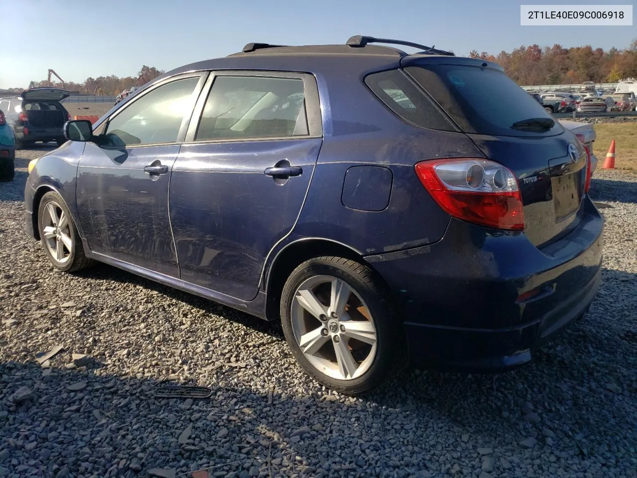 2009 Toyota Corolla Matrix S VIN: 2T1LE40E09C006918 Lot: 77135034