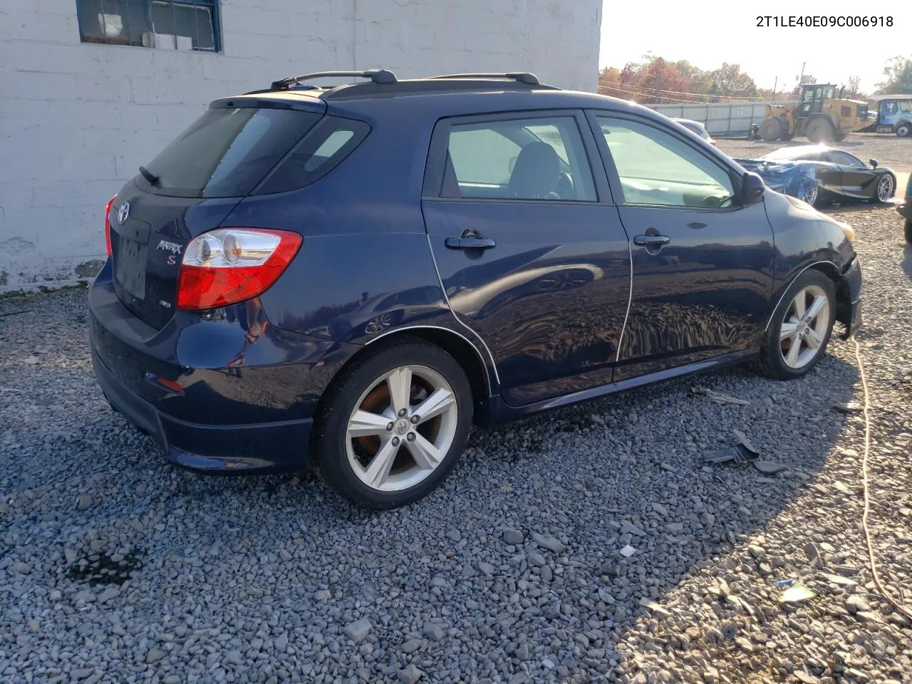 2009 Toyota Corolla Matrix S VIN: 2T1LE40E09C006918 Lot: 77135034