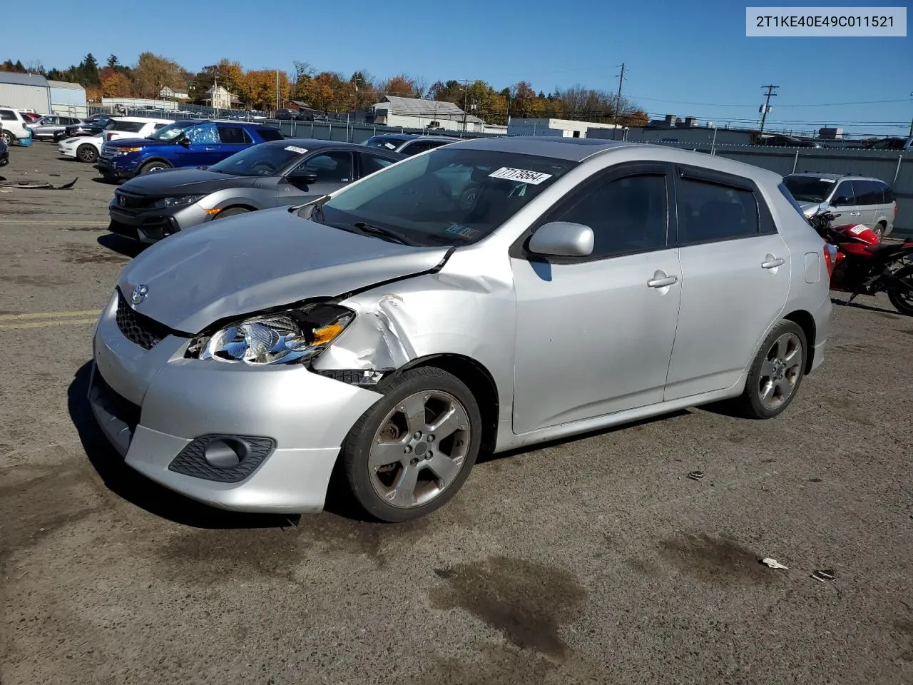 2009 Toyota Corolla Matrix S VIN: 2T1KE40E49C011521 Lot: 77179564