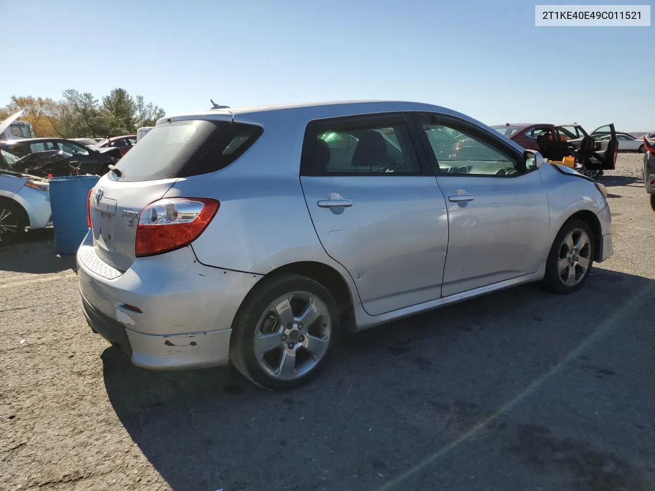 2009 Toyota Corolla Matrix S VIN: 2T1KE40E49C011521 Lot: 77179564