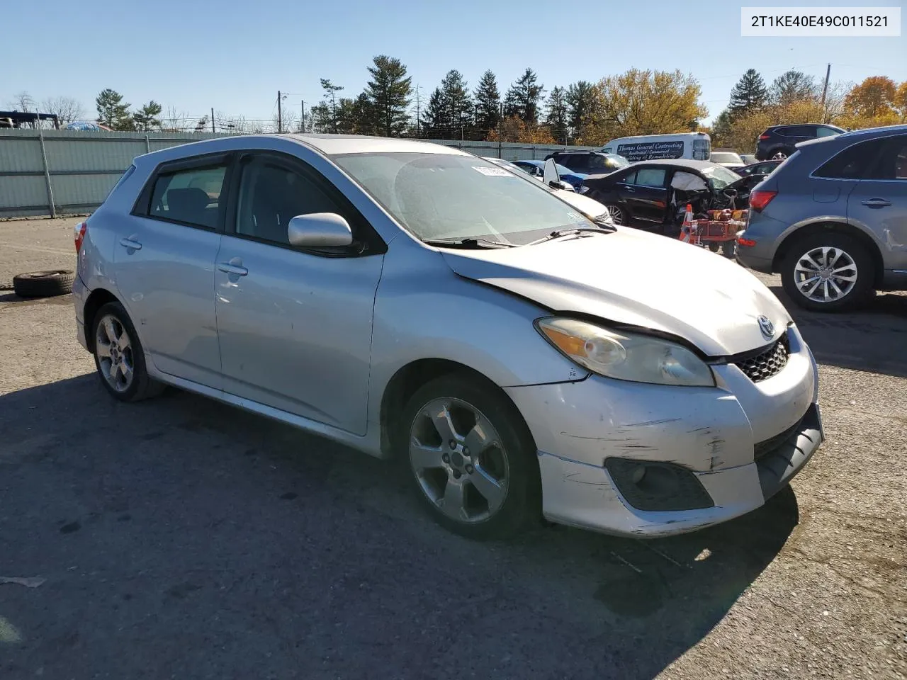 2009 Toyota Corolla Matrix S VIN: 2T1KE40E49C011521 Lot: 77179564