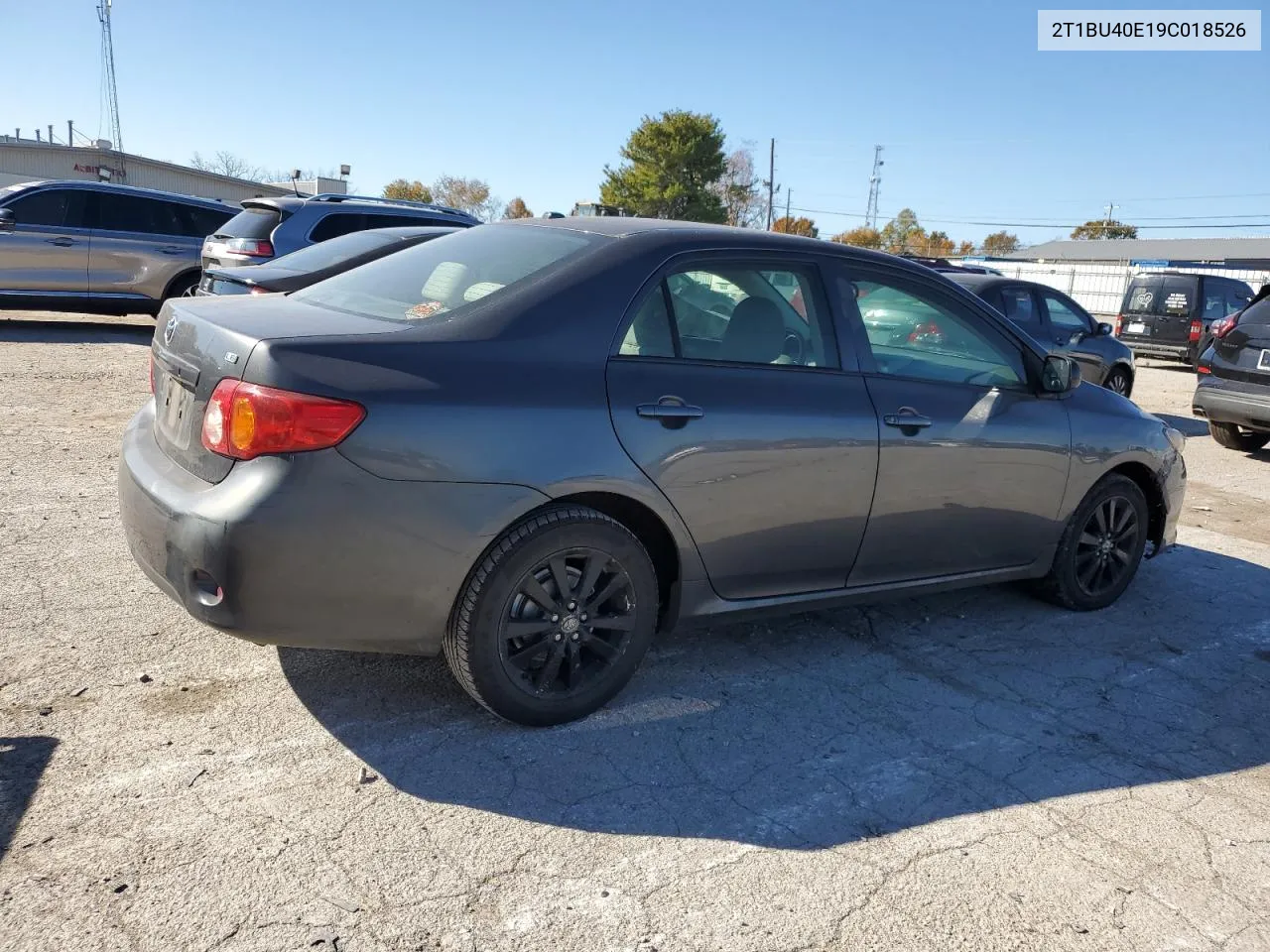 2009 Toyota Corolla Base VIN: 2T1BU40E19C018526 Lot: 77194754