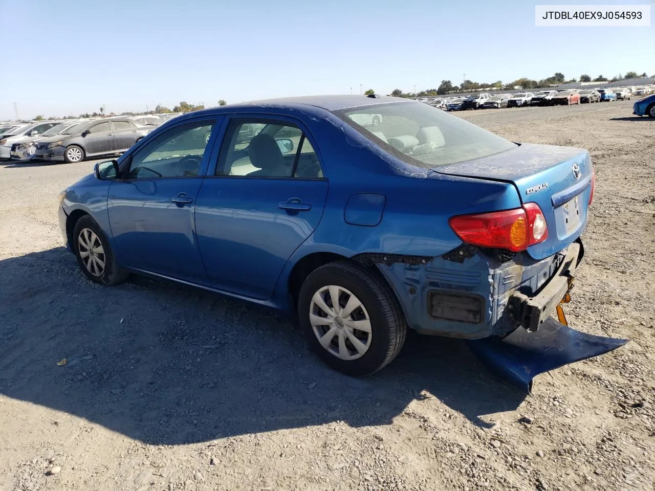 2009 Toyota Corolla Base VIN: JTDBL40EX9J054593 Lot: 77266264