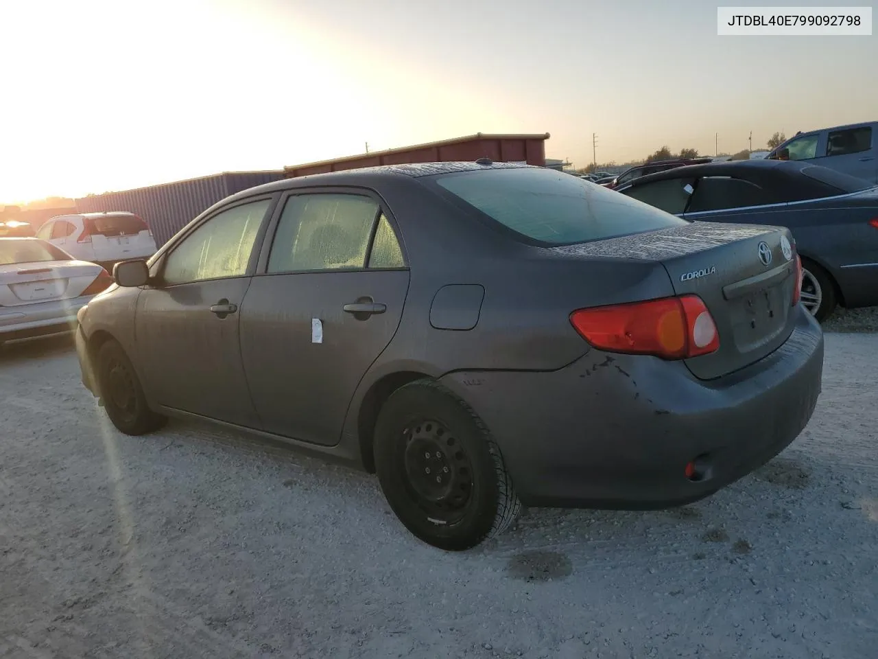 2009 Toyota Corolla Base VIN: JTDBL40E799092798 Lot: 77272374