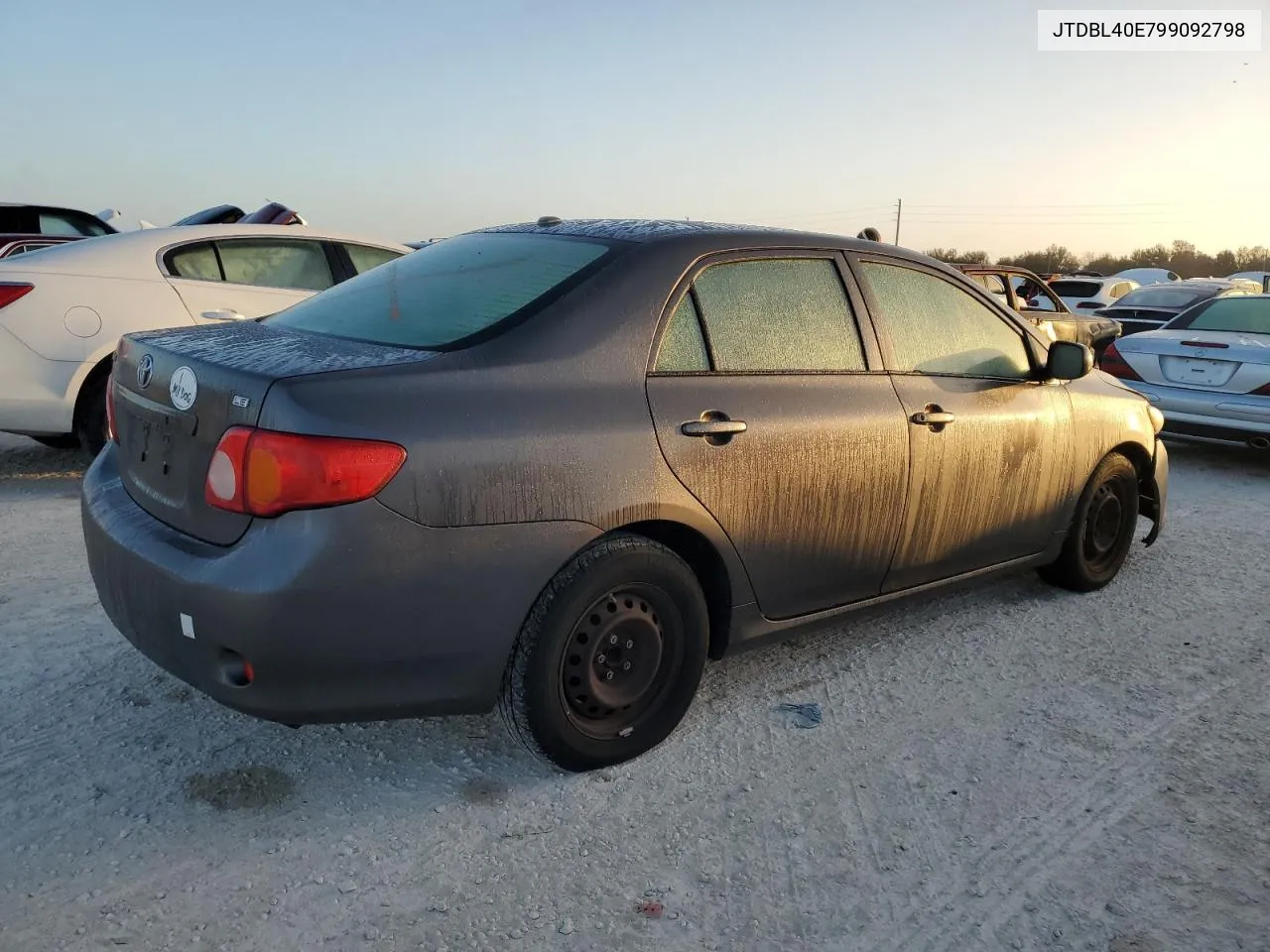 2009 Toyota Corolla Base VIN: JTDBL40E799092798 Lot: 77272374