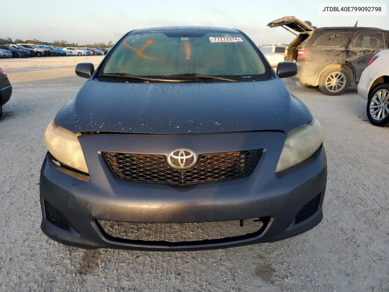 2009 Toyota Corolla Base VIN: JTDBL40E799092798 Lot: 77272374