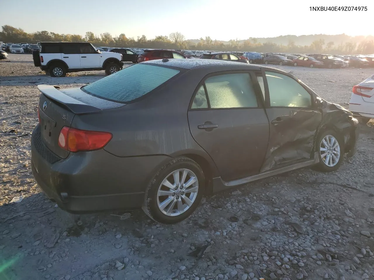 2009 Toyota Corolla Base VIN: 1NXBU40E49Z074975 Lot: 77275434