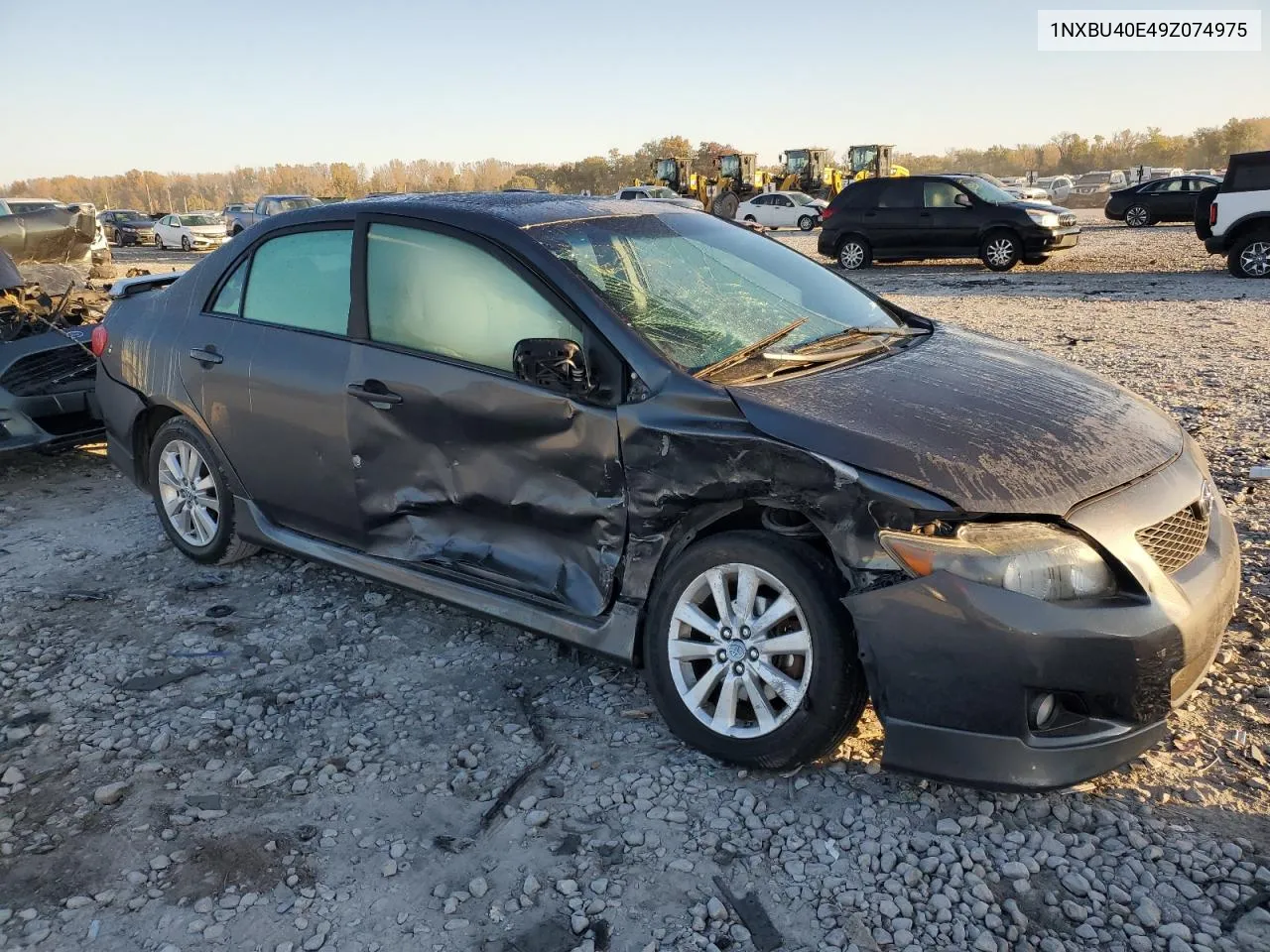 2009 Toyota Corolla Base VIN: 1NXBU40E49Z074975 Lot: 77275434