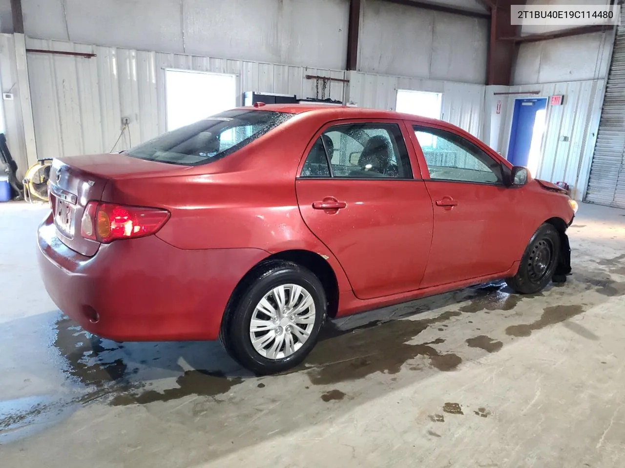 2009 Toyota Corolla Base VIN: 2T1BU40E19C114480 Lot: 77431594