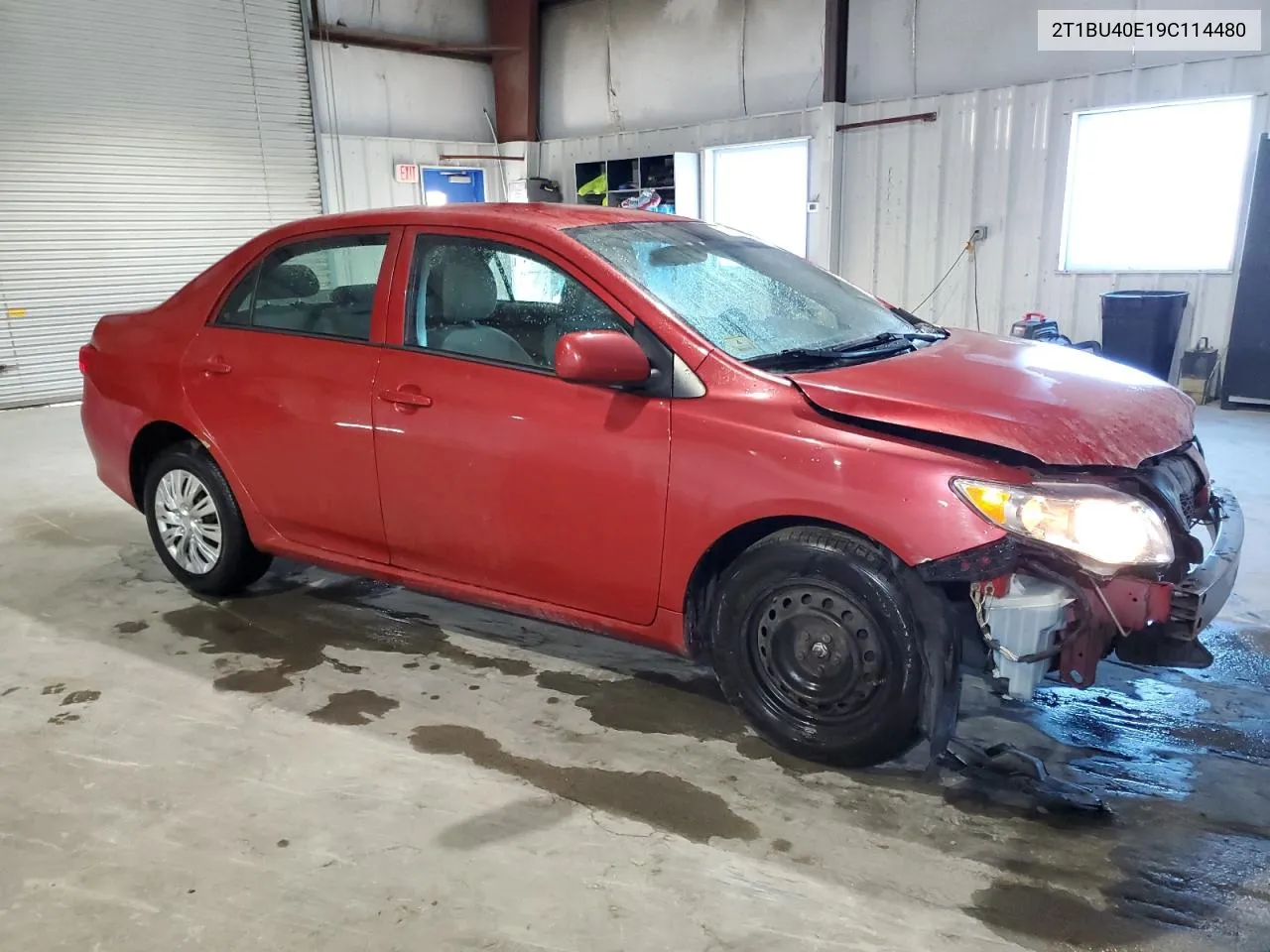 2009 Toyota Corolla Base VIN: 2T1BU40E19C114480 Lot: 77431594