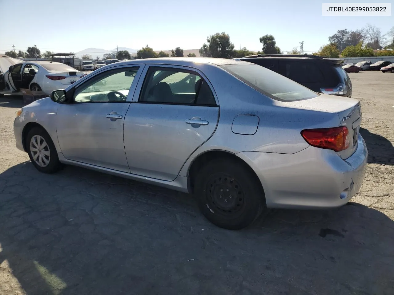 2009 Toyota Corolla Base VIN: JTDBL40E399053822 Lot: 77441444