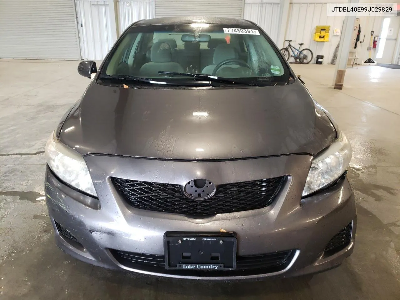 2009 Toyota Corolla Base VIN: JTDBL40E99J029829 Lot: 77480394