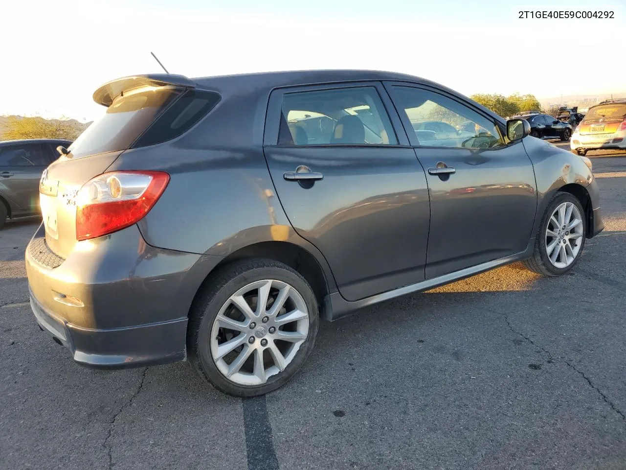 2009 Toyota Corolla Matrix Xrs VIN: 2T1GE40E59C004292 Lot: 77484404