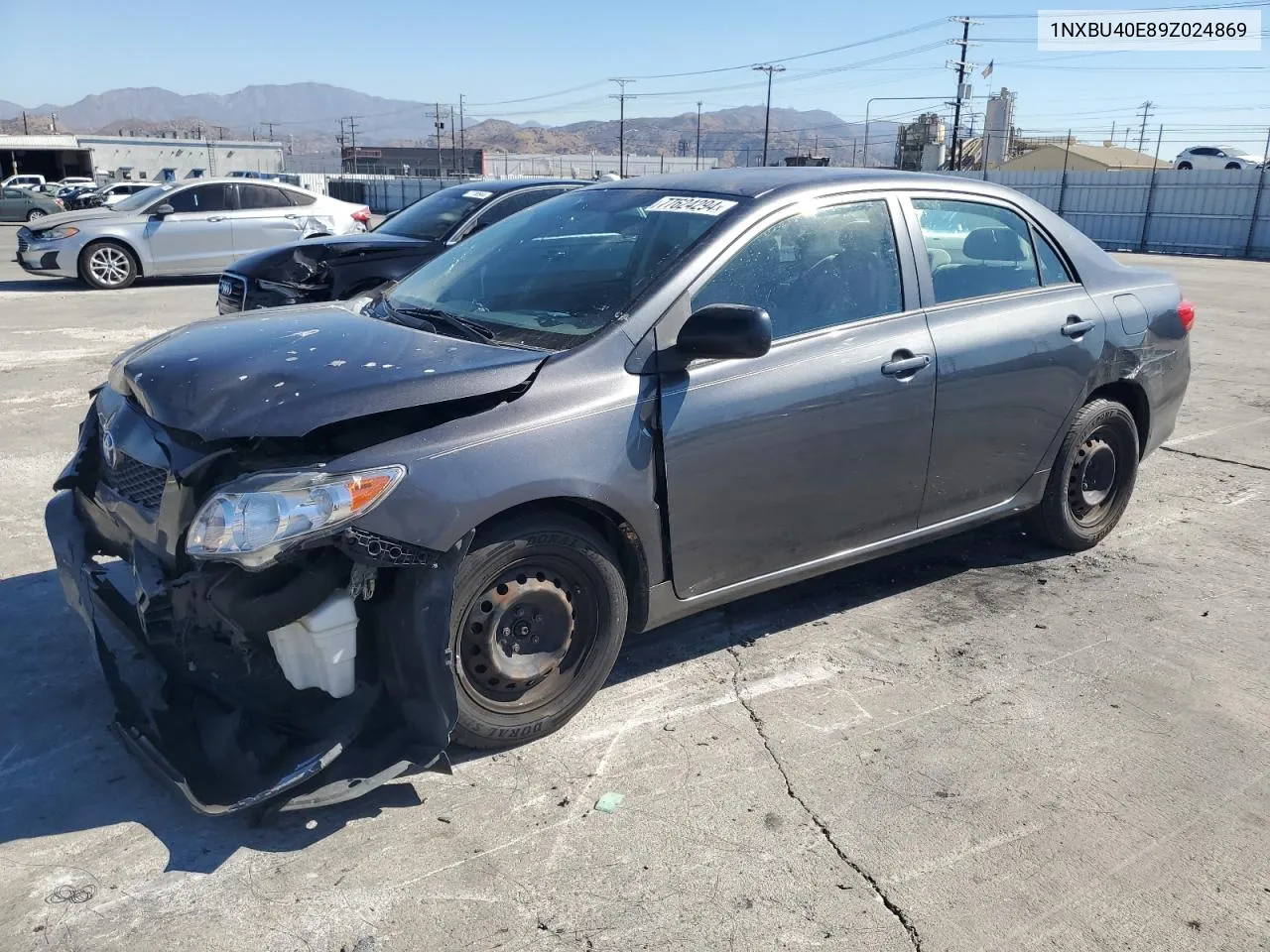 1NXBU40E89Z024869 2009 Toyota Corolla Base