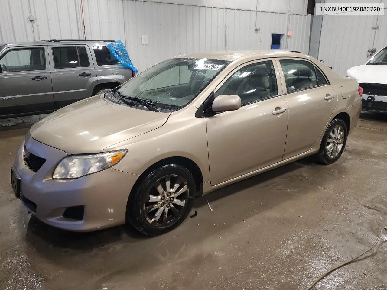 2009 Toyota Corolla Base VIN: 1NXBU40E19Z080720 Lot: 77903594