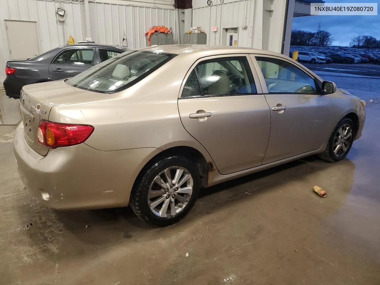 2009 Toyota Corolla Base VIN: 1NXBU40E19Z080720 Lot: 77903594